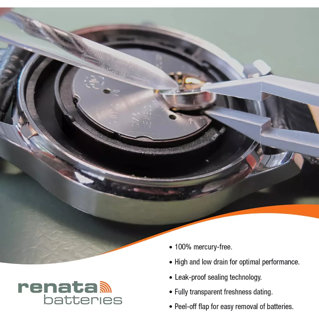 ถ่านนาฬิกา Renata 357 / SR44W 1.55V thumbnail 5
