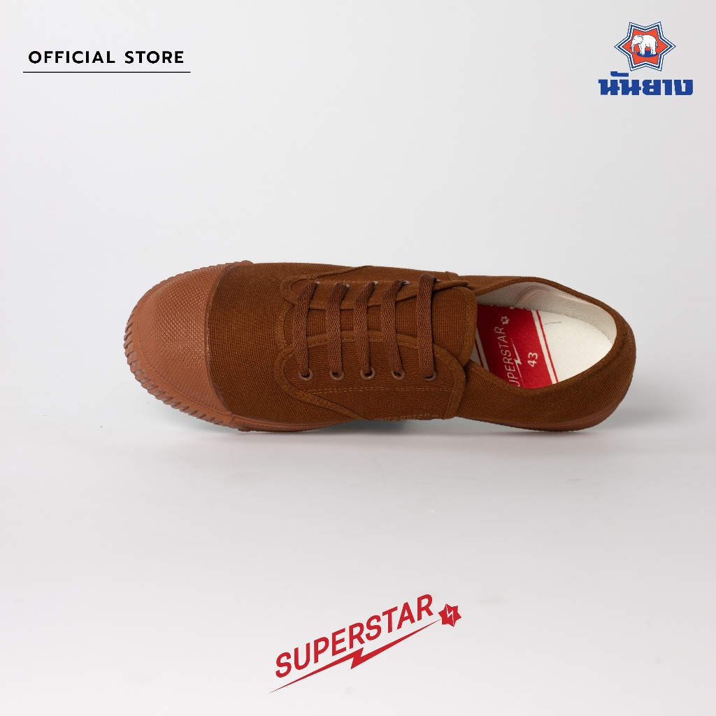 Nanyang รองเท้าผ้าใบ รุ่น Superstar สีน้ำตาล (Brown)
