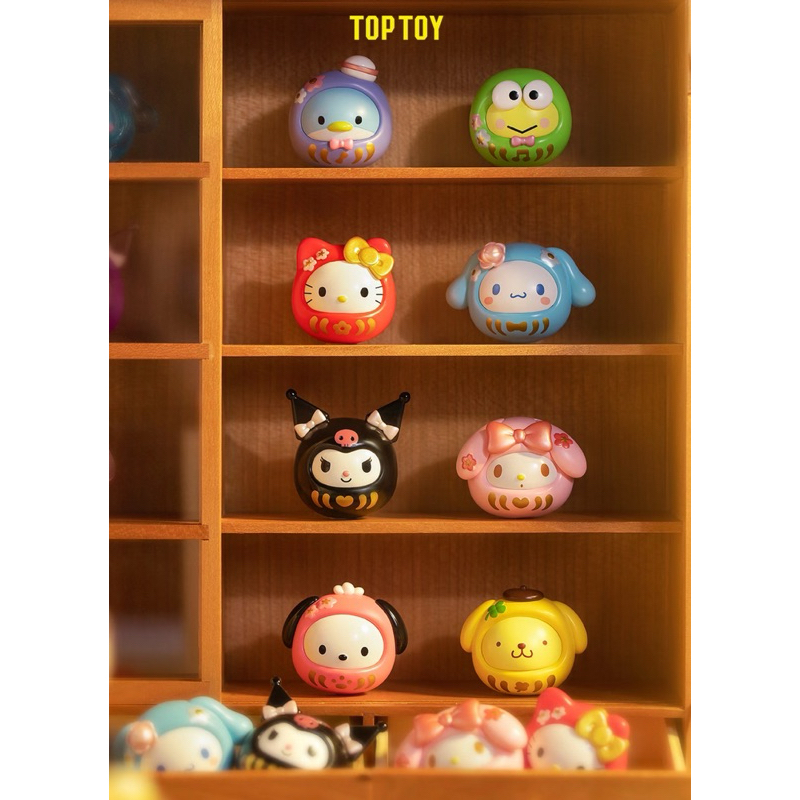 [พร้อมส่งระบุตัว] Sanrio Characters Mini Daruma Series ดารุมะซานริโอ้สุดคิ้วท์จากค่าย Top Toy✨