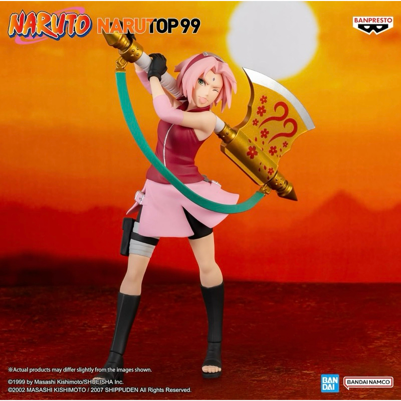 Bandai(บันได) BANPRESTO NARUTO NARUTOP99 HARUNO SAKURA FIGURE