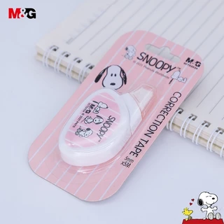 เทปลบคำผิด M&G ลายสนูปปี้ ยาว 6 เมตร กว้าง 5 มม.ลิขสิทธิ์ Snoopy แท้ รุ่น SCT11877 correction tape