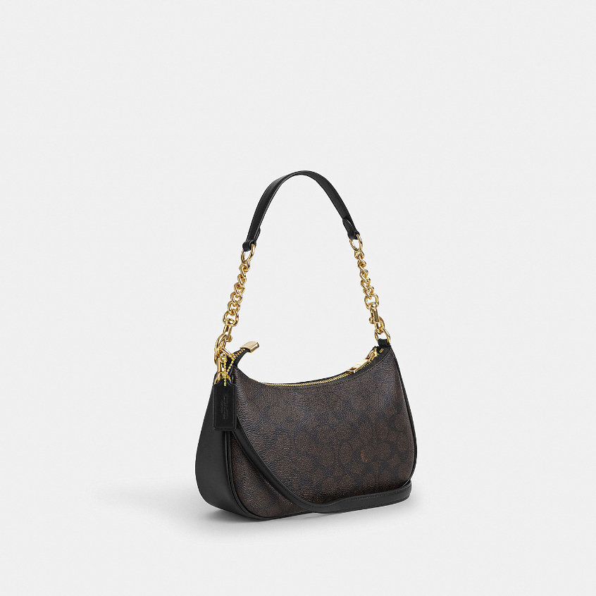 Coach حقيبة كتف Teri ‏Signature Canvas — صورة 5