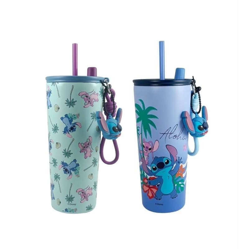 พร้อมส่ง💙Stitchแก้วเก็บความเย็นลายสติทช์ ขนาด 710ml  แก้วเก็บความอุณหภูมิStitchลิขสิทธิ์แท้