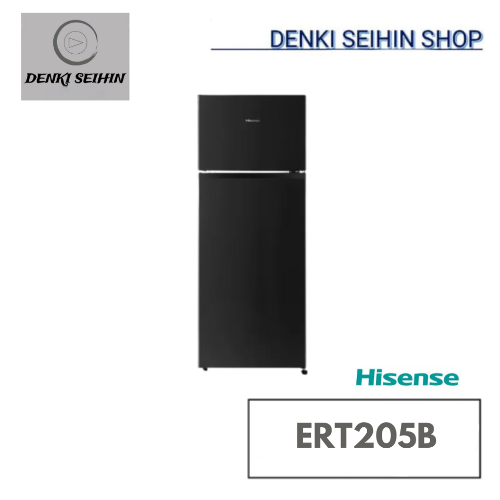 Hisense ตู้เย็น 2 ประตู 7.5Q / 212.1 ลิตร รุ่น ERT205B