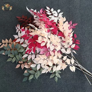 ใบไม้จําลอง พืชประดิษฐ์ สีเขียว ดอกไม้ประดิษฐ์ ยูคาลิปตัส ใบไม้สีเขียว สําหรับตกแต่งบ้าน งานแต่งงาน ปาร์ตี้