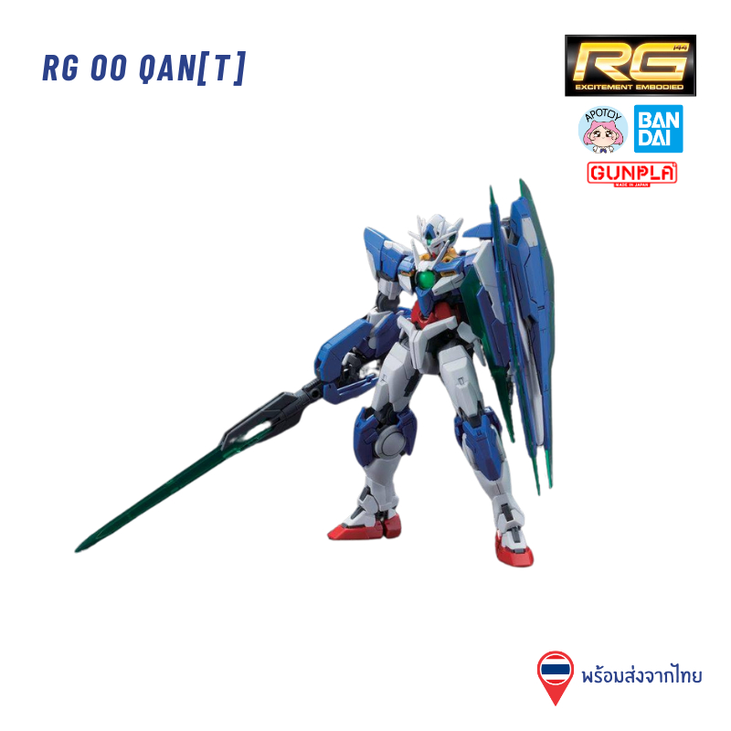 BANDAI RG OO QAN[T] GUNDAM (รหัสสินค้า RGG004)