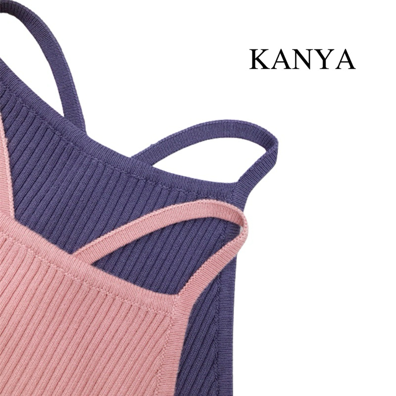 KANYA – SUMMER DRESS[7186] เดรสไหมพรม ดีเทลสายไขว้ด้านหลัง (5D-5E) / (9I) ราคา ถูกที่สุด ดีลบีเคเค แกลเลอรีภาพที่ 8