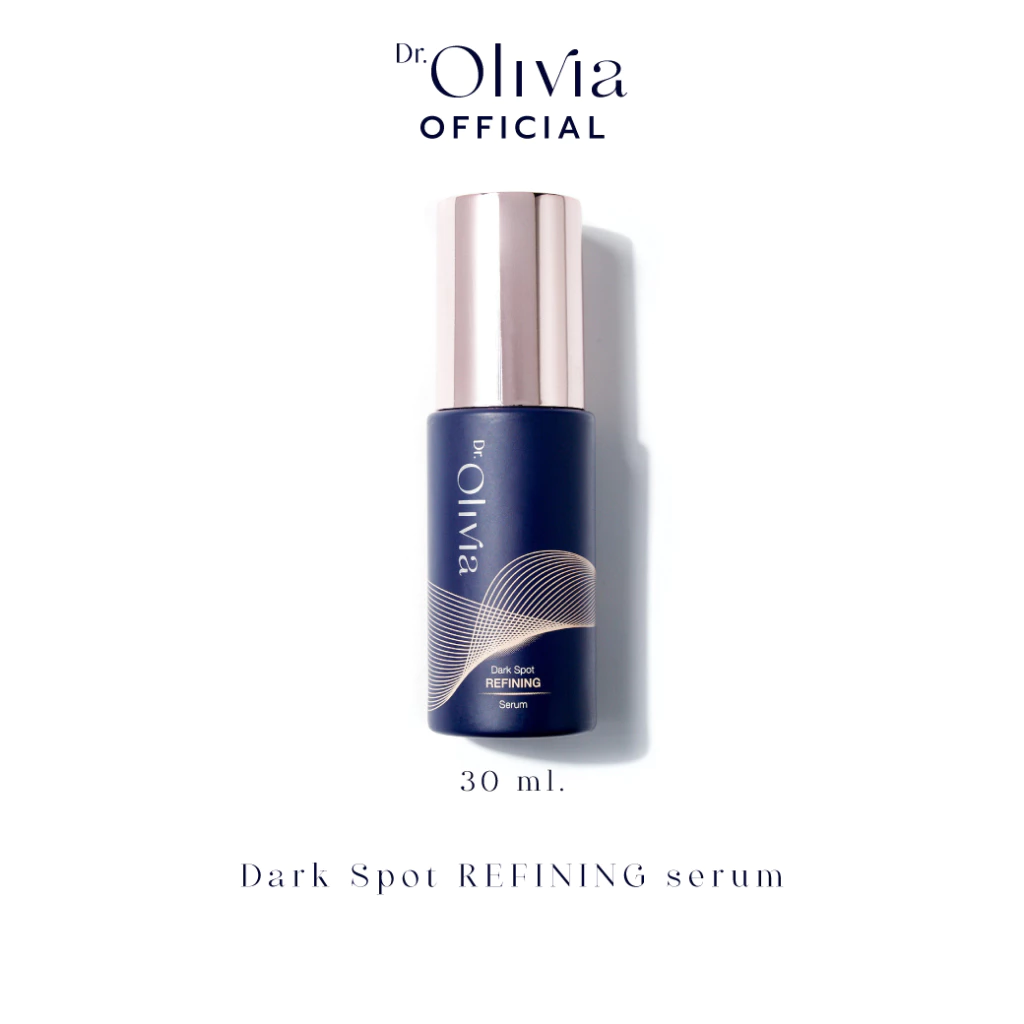 Dr.Olivia Dark Spot Refining Serum 30 ml. (เซรั่มสูตรเข้มข้นช่วยลด ฝ้า กระ จุด ด่าง ดำ เพิ่มความกระจ่างใส)