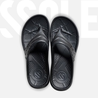 SSOLE Sandals- รองเท้าแตะใส่วิ่ง สี Black