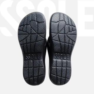 SSOLE Sandals- รองเท้าแตะใส่วิ่ง สี Black