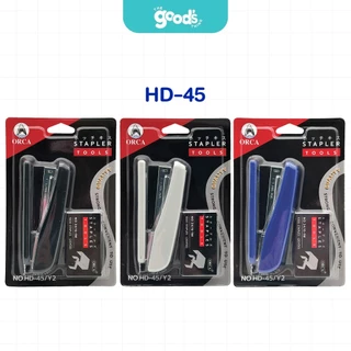 ชุดเครื่องเย็บ ออร์ก้า HD-10/ HD-10D/ HD-45 (เครื่องเย็บกระดาษ + ลวดเย็บ) Orca (จำนวน 1 ชุด) คละสี
