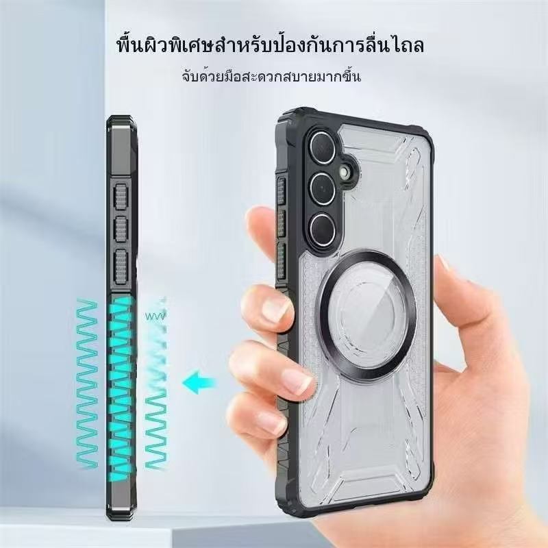 เร็ว1-2วัน case เคสมือถือชาร์จไร้สาย Samsung A07 A17A16 รูปที่ 8