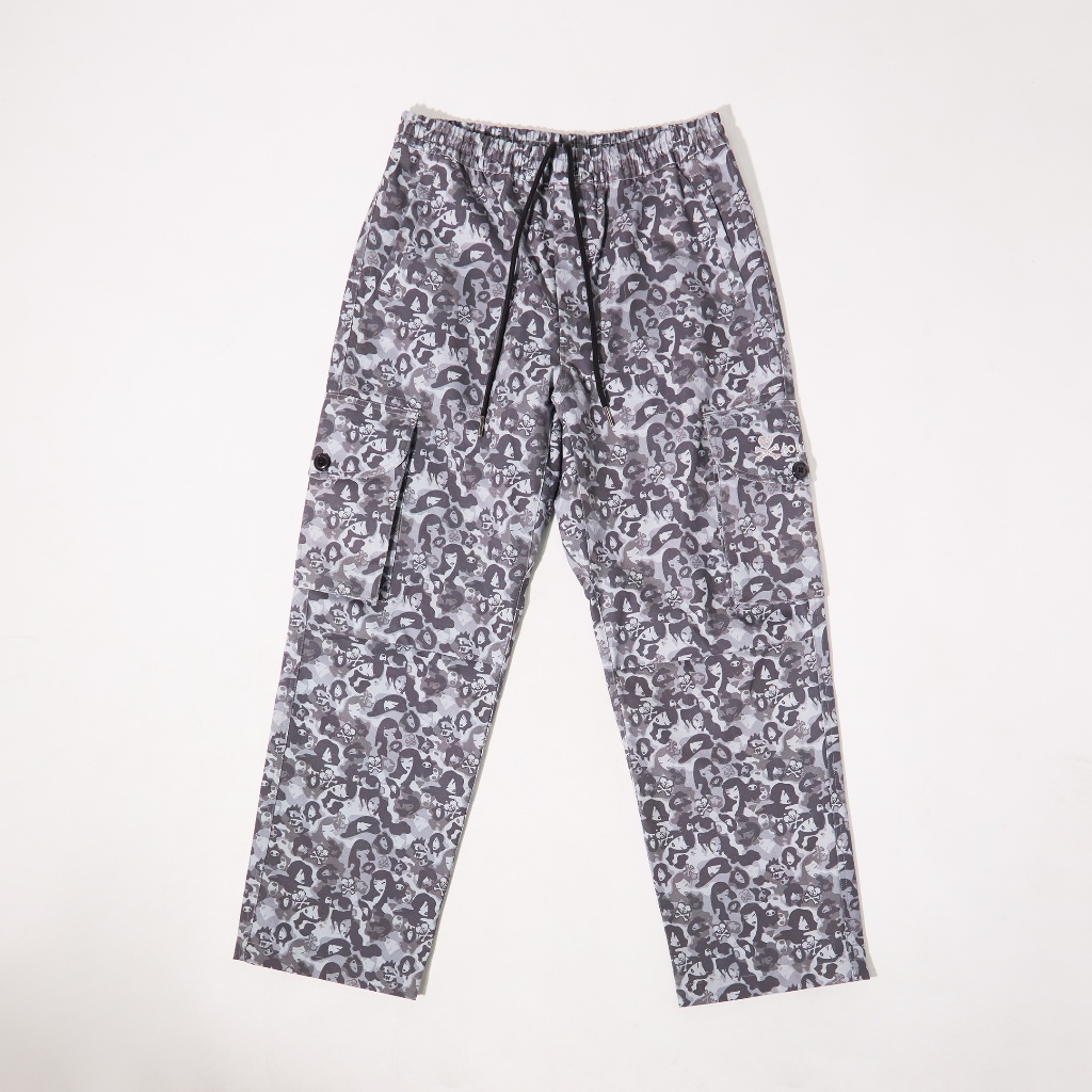 TOKIDOKI กางเกงคาร์โก้ ขายาว UENO UNDERGROUND ALL OVER PRINTED CARGO - รูปที่ 4