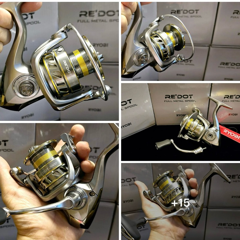 RYOBI RE'DOT 👍แถมผ้าบัพอย่างดี รอกสปินนิ่ง RE DOT รอก เรียวโอบิ 2025