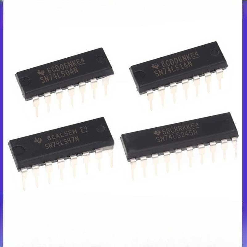 ไอซีลอจิก SN74LS00N 74LS02 04 08 11 32 47 48 74 86 90 138 151 244 245N อิเล็กทรอนิกส์ ตลาดวงจรรวม
