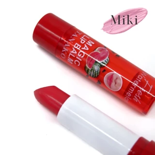 {12แท่ง} TANAKO Watermelon Magic Lip Balm ลิปบาล์มแตงโม บำรุงริมฝีปาก เนียนนุ่ม อมชมพู no.HT044