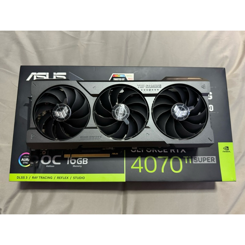 RTX 4070TI SUPER 16GB ASUS TUF GAMING OC มือสอง ประกันศูนย์ไทย