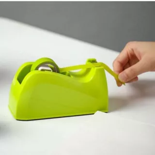 (USP)📌ถูกสุด📌(1ชิ้น) Deli แท่นตัดเทป No.814A Tape Dispenser แท่นตัดเทป ขนาดแกน 1 นิ้ว ใส่เทปหนากว้าง 18 มม. แท่นตัด