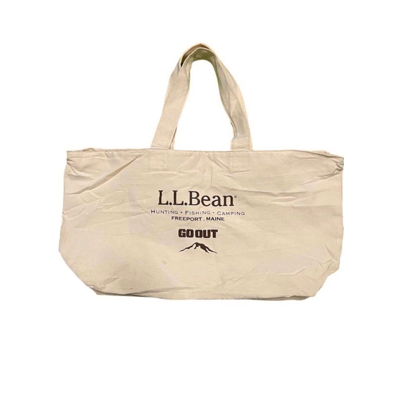 LL BEAN CANVAS TOTE BAGS XL