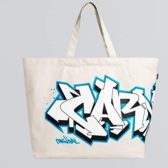 CARNIVAL CNVXSTASHA007ML STASH GRAFFITI TOTE BAG MULTI