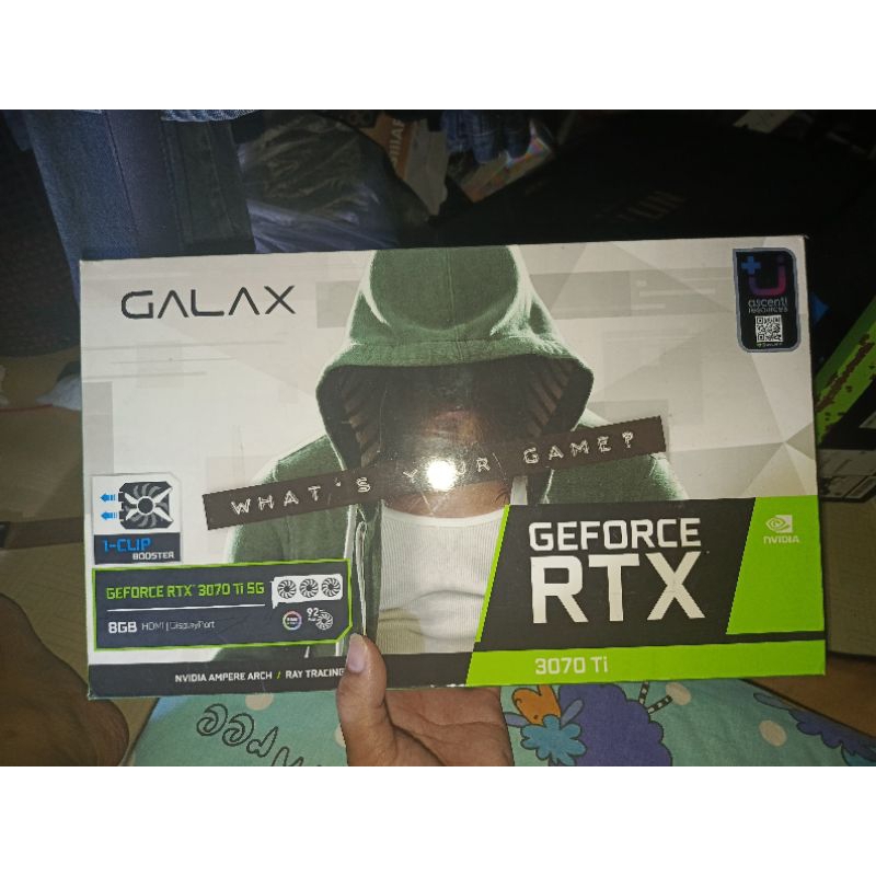 rtx 3070 ti มือสอง สภาพใหม่ เปลี่ยน ซิลิโคน แล้ว เป็น kingpin