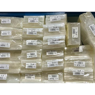 ถุงแก้วOPP ขนาด5“ขึ้นไป ความหนา50micon (แพ็คละ1 kg.)**ราคาถูก**