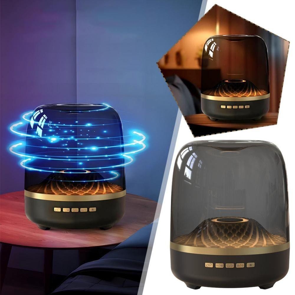 ลำโพงกลางแจ้ง เสียงสเตอริโอ 3 มิติ ลำโพงไร้สาย ซับวูฟเฟอร์กำลังสูงกลา ไฟ RGB ลำโพงบลูทูธแบบพกพา คุณภาพเสียงสูง