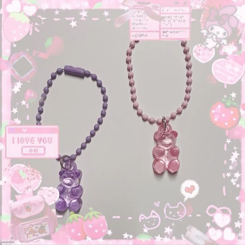 พวงกุญแจหมี ˗ˏˋ ꒰ 5 baht ꒱ ˎˊ˗