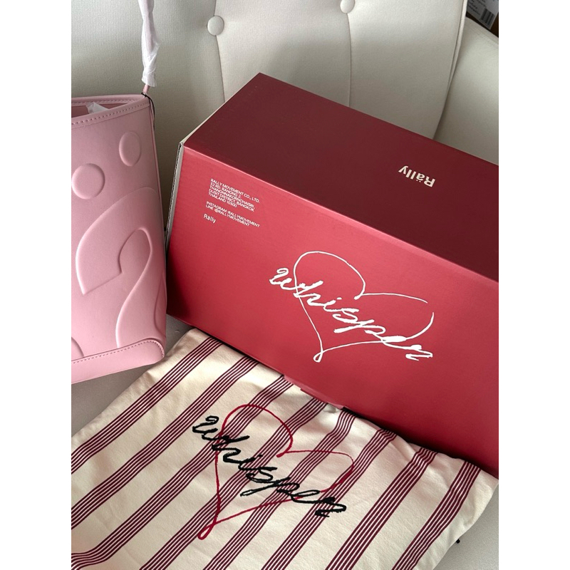 (พร้อมส่งวันนี้+มีส่งด่วนภายในกทม🇹🇭) กระเป๋า Rally TheBag Whisper Valentines Limited 1:1 กล่อง+ถุงผ้าครบ งานสุด❤️