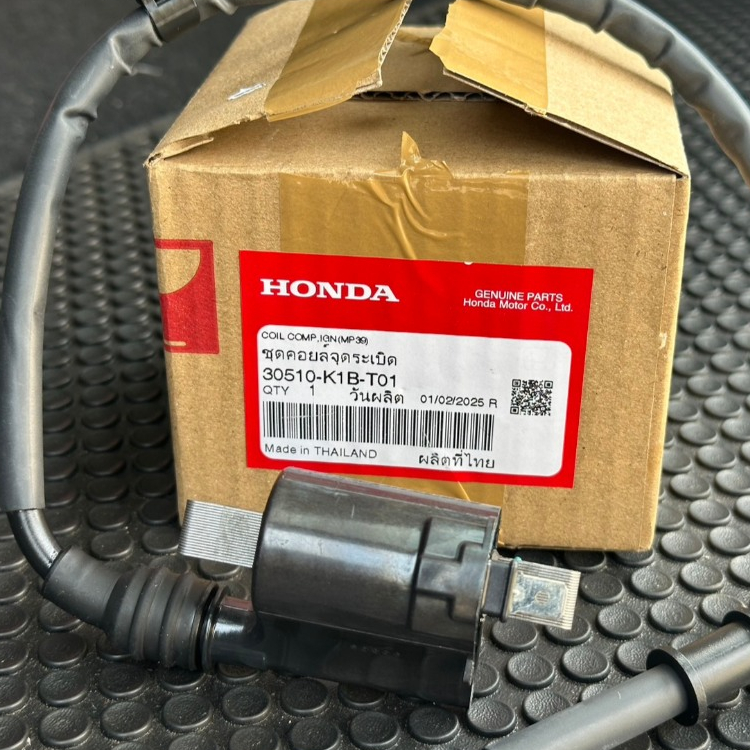 คอยล์หัวเทียนHONDA FORZA350 แท้ศูนย์ 30510-K1B-T01 ฟอร์ซ่า350