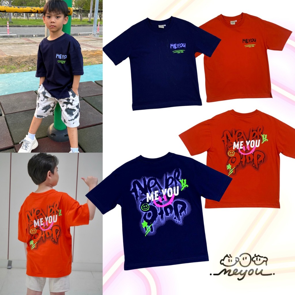 เสื้อยืดโอเว่อไซส์ MEYOU BRAND