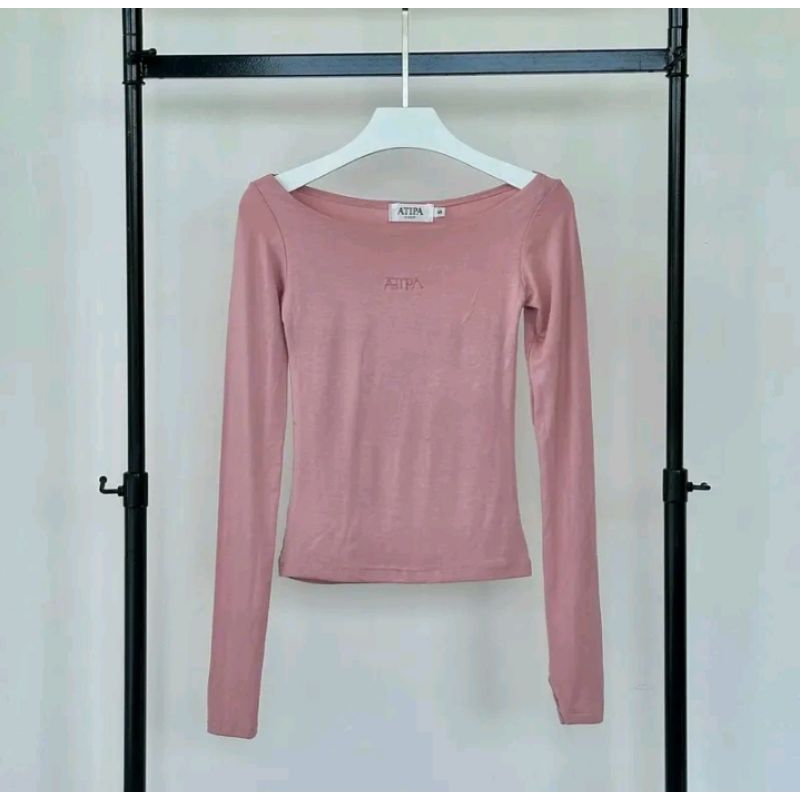 ส่งต่อ เสื้อ Atipa - Muthi Longsleeve Top เสื้อแขนยาวปัก Atipa ไซส์ S