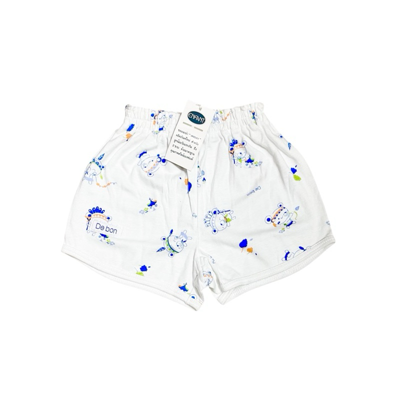 Enfant Debon New Collection กางเกงขาสั้นอองฟองต์ ผ้าคอตตอน สวมใส่สบาย สำหรับเด็กอายุ 3เดือน-12เดือน