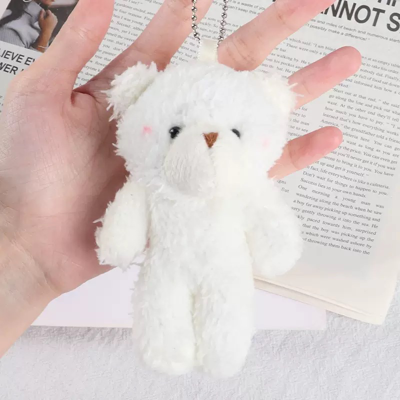 พวงกุญแจตุ๊กตาหมี ที่ห้อยกระเป๋า ตุ๊กตาหมี พวงกุญแจหมี พวงกุญแจน่ารักๆ จี้ห้อยกระเป๋า