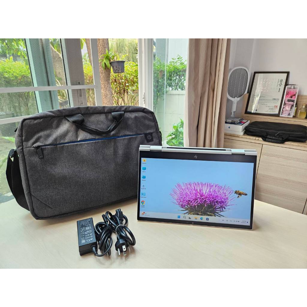 HP EliteBook x360 830 G8  2-in-1 หน้าจอสัมผัส พับได้ 360  I7 gen 11 Ram 16 SSD 512 วินโดว์แท้