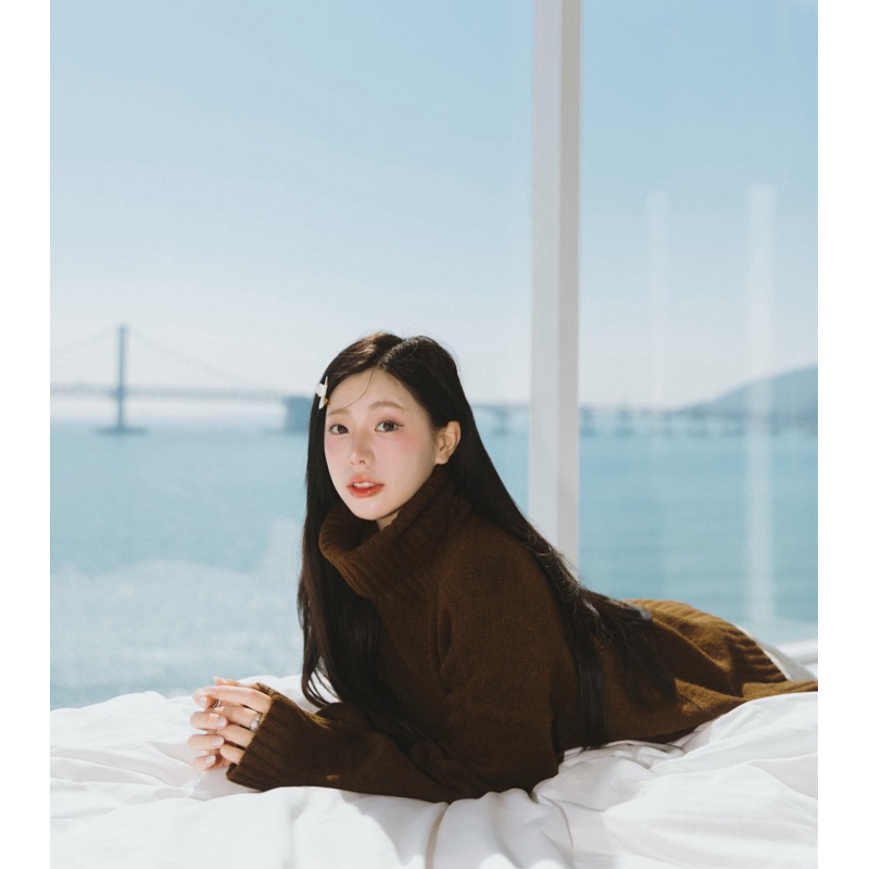 GINGKO sweater  ไหมพรมคอเต่าเนื้อหนา ใส่สบายกันหนาวได้ดีมากค่ะ - รูปที่ 7