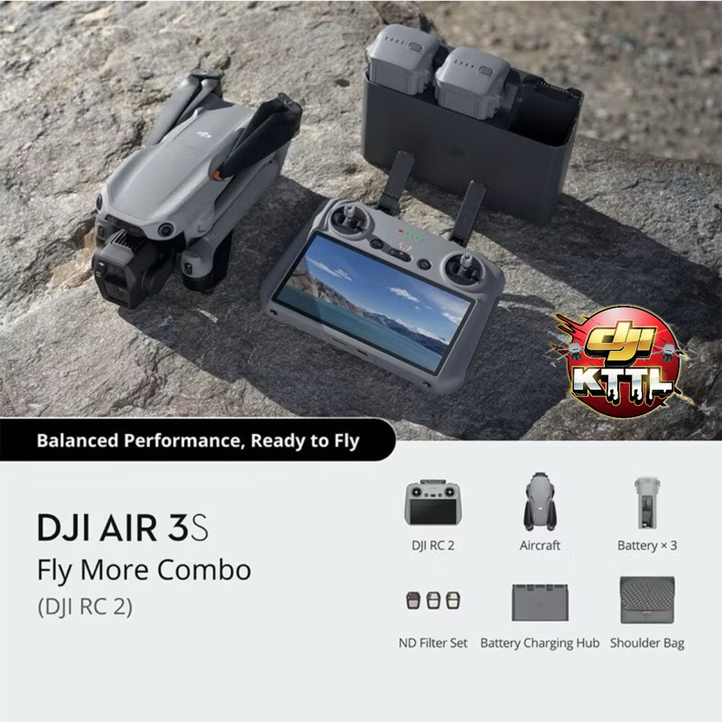 โดรน DJI MAVIC AIR 3 S RC COMBO NEW❗️ 💥ศูนย์ไทย พร้อมส่ง💥