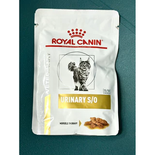 (หมดอายุ : 31/01/2028) royal canin อาหารแมวโรคนิ่ว urinary s/o 85 กรัม (6 ซอง)