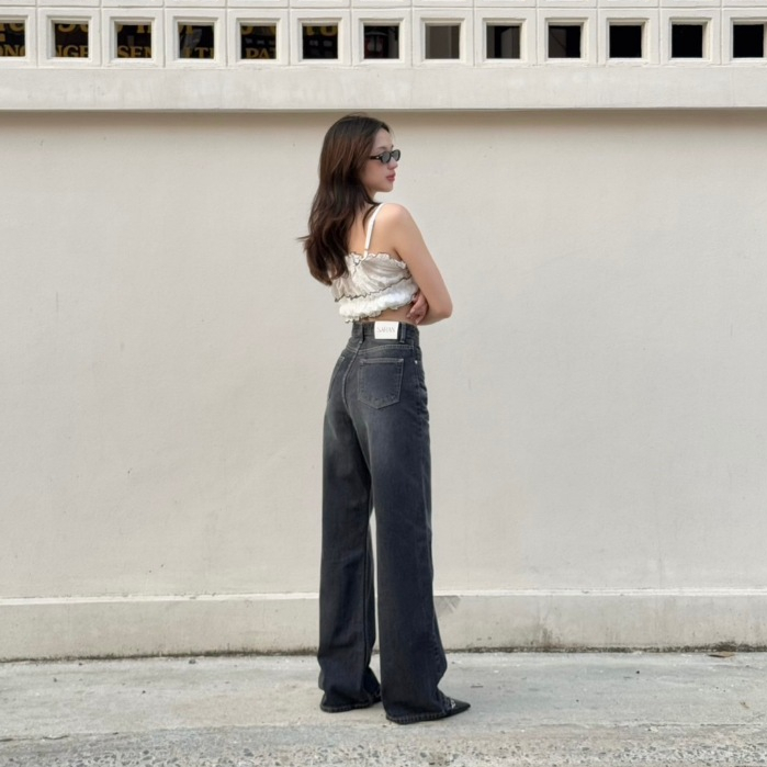 ยีนส์SARAN SR026 ทรงกระบอกกลางกึ่งใหญ่ - รูปที่ 3