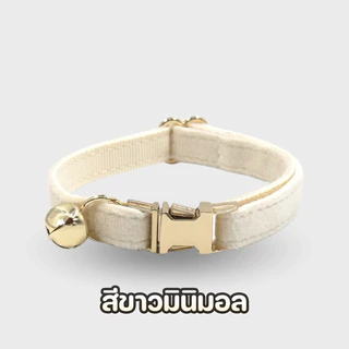 Pawlux pets ปลอกคอสัตว์เลี้ยงสลักชื่อฟรี สไตล์มินิมอลสแตนเลสแท้