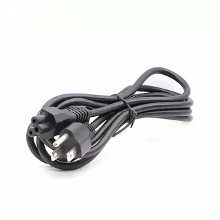 สายไฟ AC copper แท้ 100% แบบ 3 รู ปลั๊กเสียบแบบ 3 ขา สำหรับเชื่อมต่อ adapter notebook (ยาว1.5เมตร)