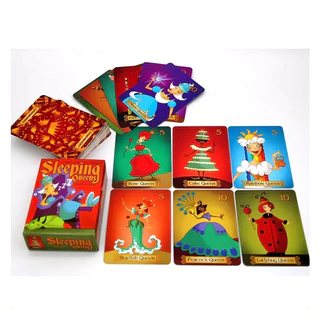 Sleeping Queens English version Card Game, 79 Cards