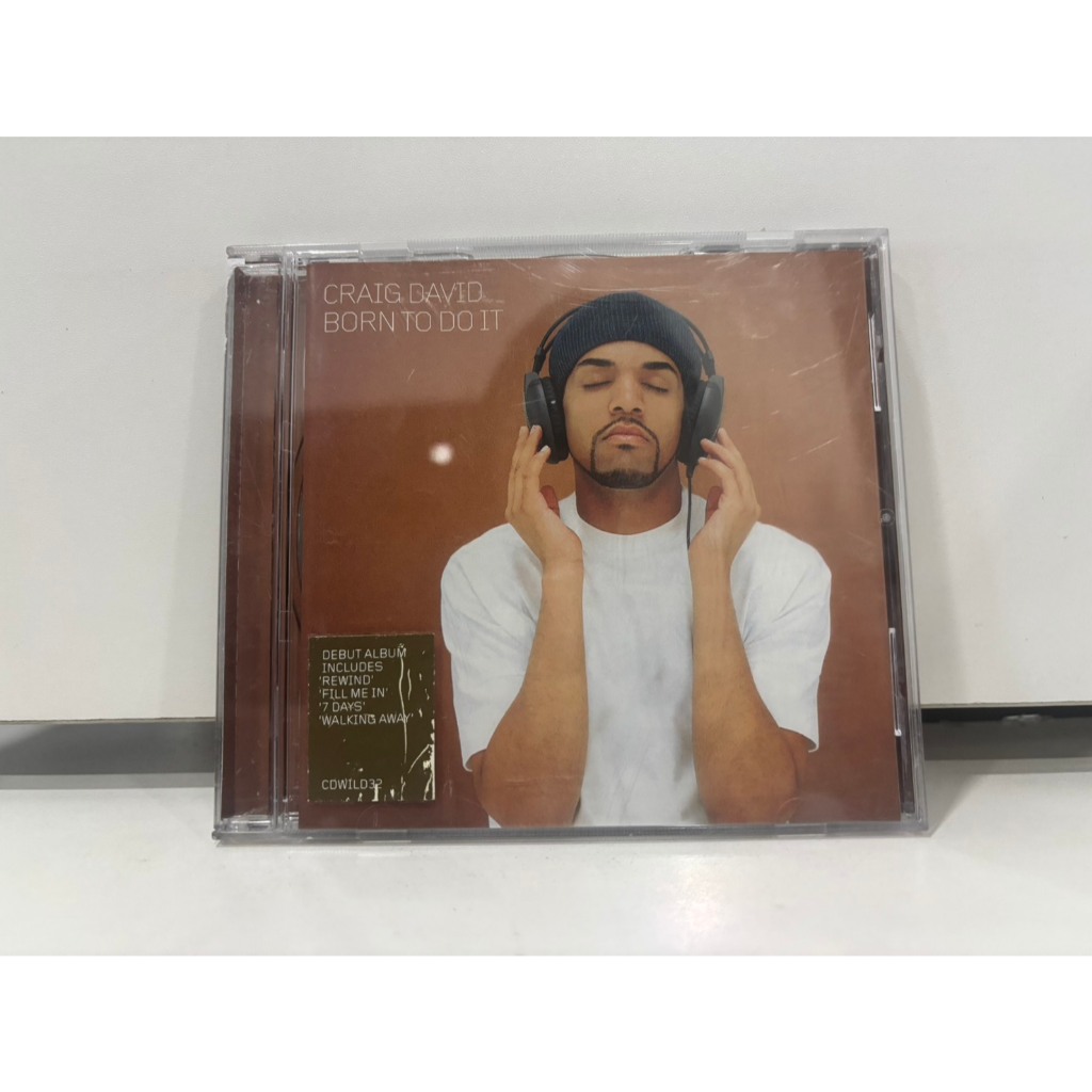1 CD MUSIC  ซีดีเพลงสากล     CRAIG DAVID BORN TO DO IT    (C11F61)