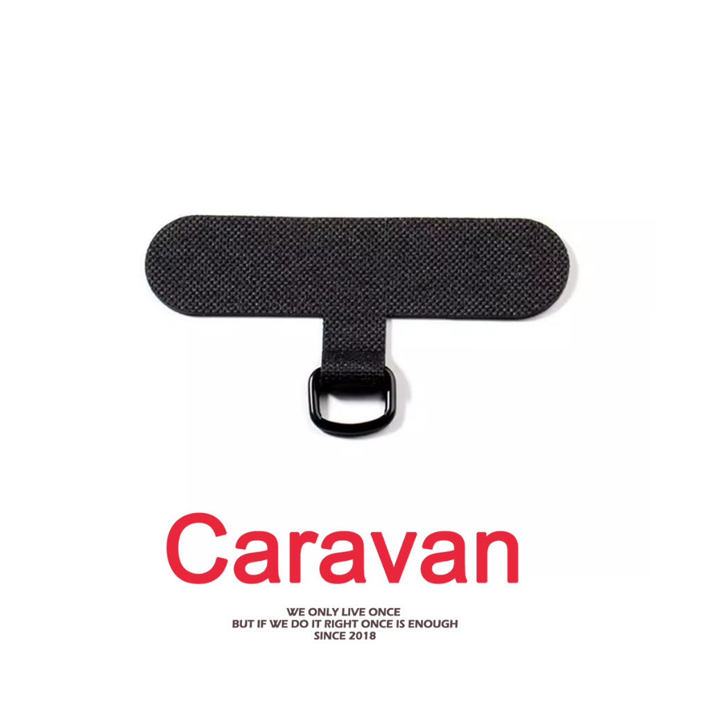 Caravan crew แผ่นห้อยโทรศัพท์ สายห้อยมือถือ Lanyard clip back stickers