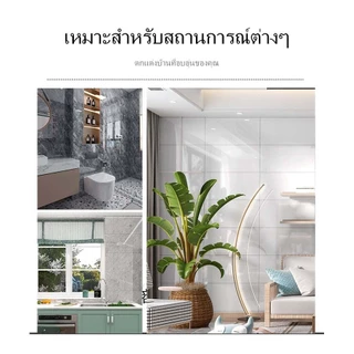 🔥ถูกสุด🔥10PCS วอลเปเปอร์ติดผนัง กันน้ำมัน วอลเปเปอร์ wallpaper ติดผนัง 30*30cm Pvc สติกเกอร์วอลเปเปอร์โฟม ลายหินอ่อน