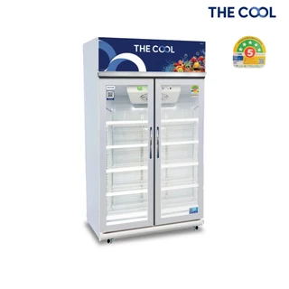 The Cool ตู้แช่แบบกระจก ตู้เย็น 2 ประตู ความจุ 27.6 คิว รุ่น Alpha 2P Premium-SWW
