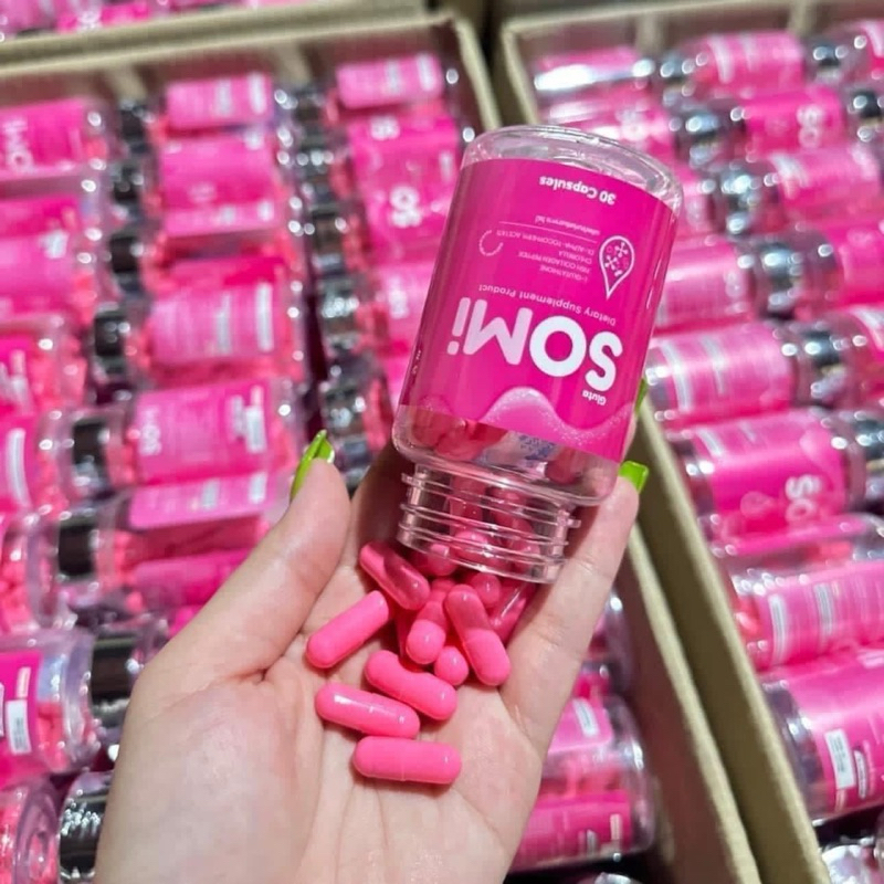 Somi Gluta กลูต้า แบรนด์ ซ้อจอย โซมี่กลูต้า  1 กระปุก 30 เม็ด