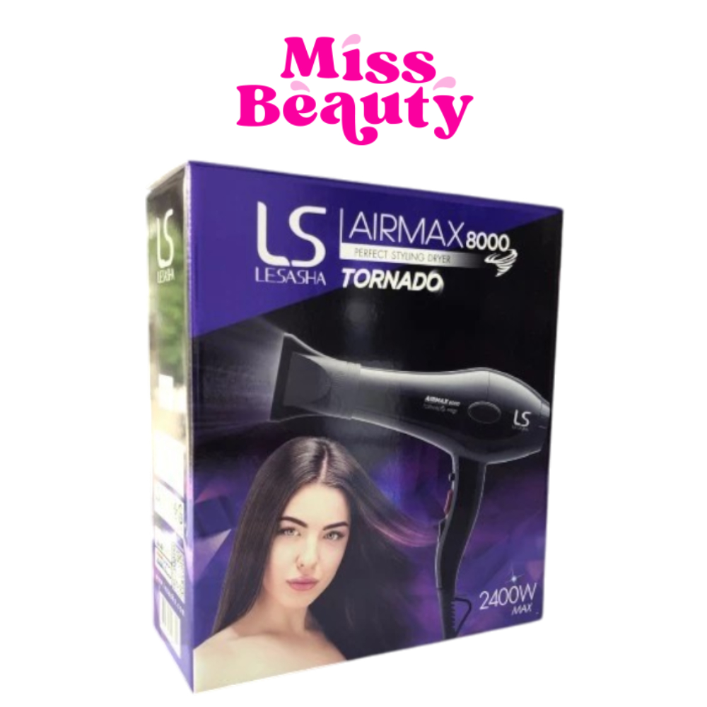 LESASHA  AIRMAX 8000 TONADO 2400W (AC MOTOR) ไดร์เป่าผม เลอซาช่า แอร์แมกซ์ รุ่น LS1115