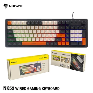 คีย์บอร์ดเกมมิ่ง Nubwo MARS NK-36 NK-49 NK-52 NK-55 NK-56 NK-57 Gaming Keyboard คีย์บอร์ด มีไฟ ประกันศูนย์ 1 ปี