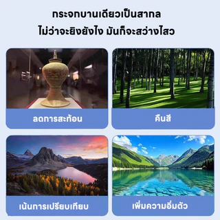 ฟิลเตอร์โพลาไรซ์แบบวงกลม52mm CPL Filter เลนส์ cpl มือถือ เพิ่มความอิ่มตัวของสีและความคมชัด แบบมืออาชีพ สําหรับลดแสงสะท้อ